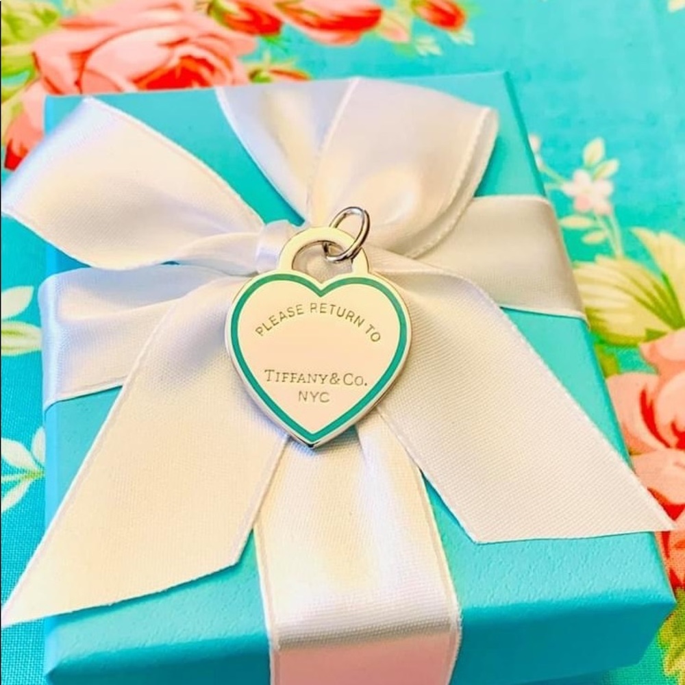 Authentic Tiffany large heart charm
